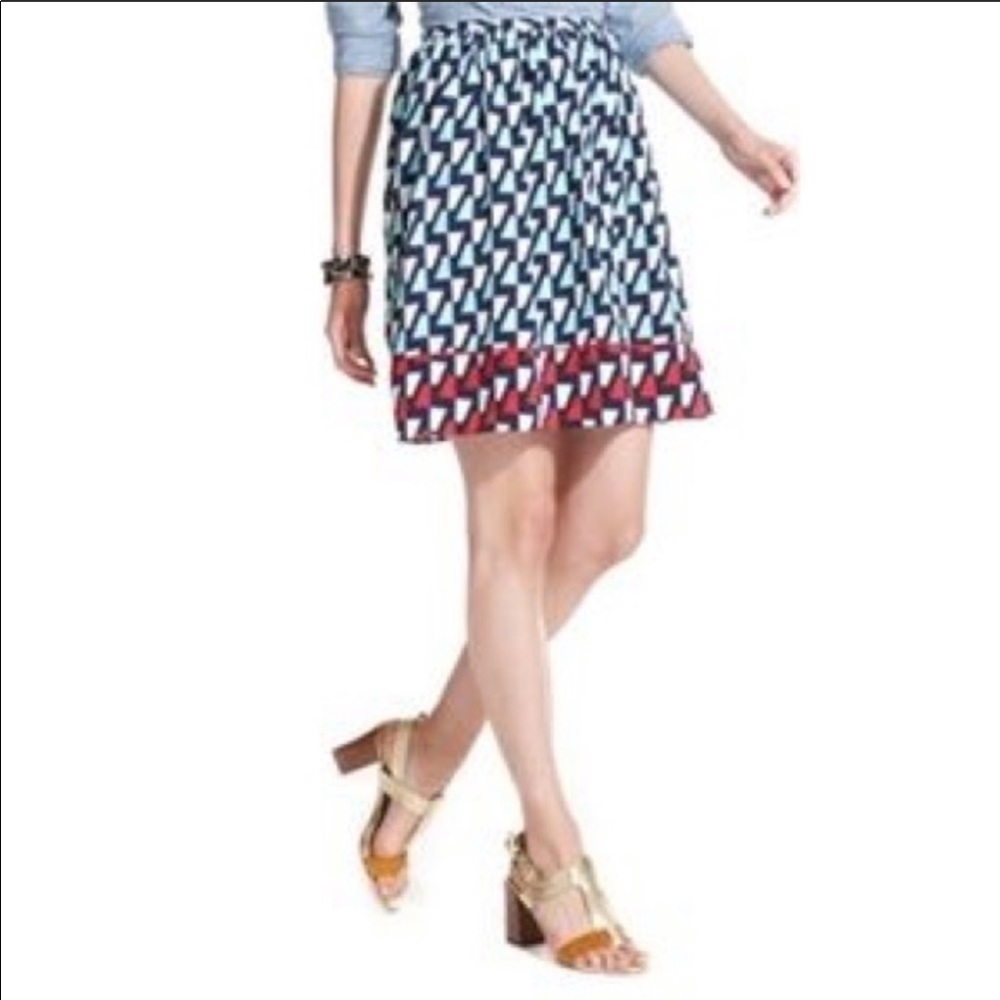 Tommy Hilfiger Geometric Printed Skirt